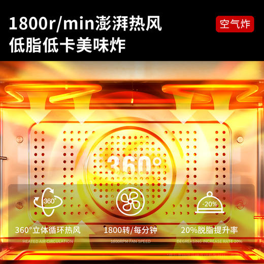 汉美驰微蒸烤炸一体机MW23102 商品图7