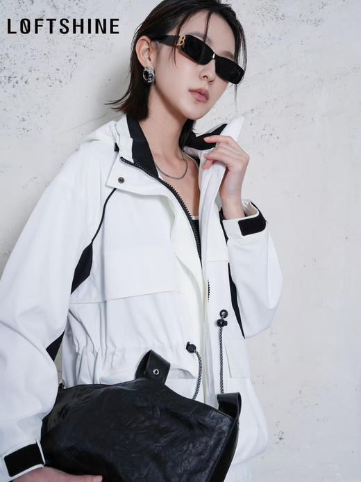 珞炫/LOFTSHINE白色夹克 商品图1
