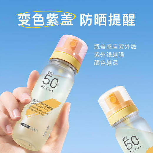 赵露思同款 防晒喷雾50倍防紫外线可上飞机防晒霜男女全身通用高倍防晒黑 商品图1