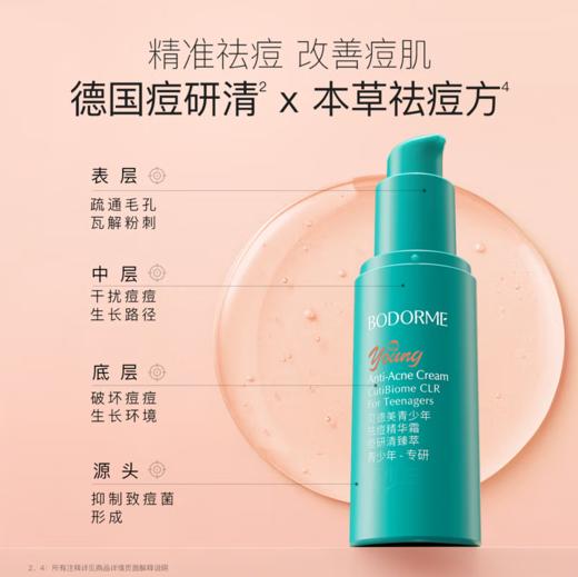 贝德美青少年祛痘精华面霜30g-2810 源头祛痘 无酸祛痘 商品图2