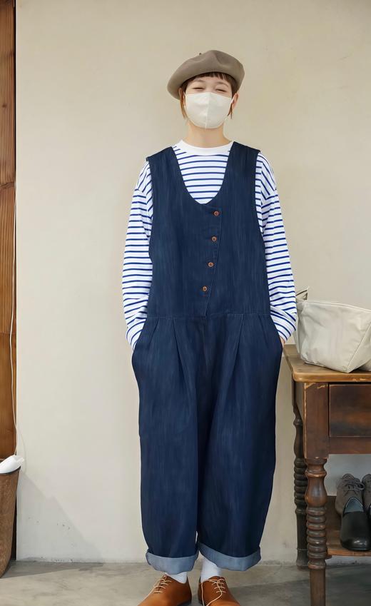 HARVESTY 宽松条纹长袖 商品图2