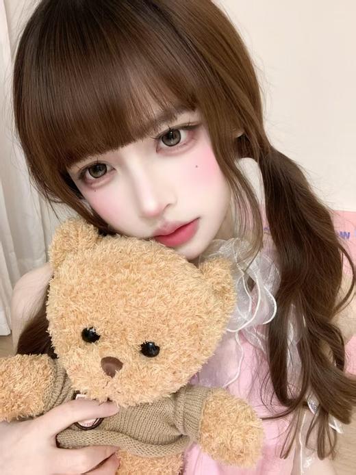 【半年抛大直径】Lulualice-可可脆-14.5mm【半年抛 0-1000度 有525/575】 商品图1