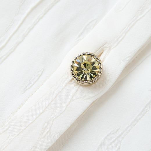 松弛感廓形醋酸提花上衣贵雅精致穿搭百搭通勤(货号:MF85TP503A1001) 商品图2