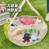 【春游记！卡通多功能，大号收纳袋~】卡通汽车椅背收纳袋 布艺多功能大容量 车内后排座椅中间置物袋挂袋-QQ 商品缩略图0