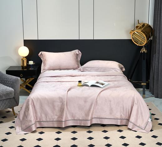莱赛尔提花水洗蚕丝夏被-艾微-粉色 商品图0