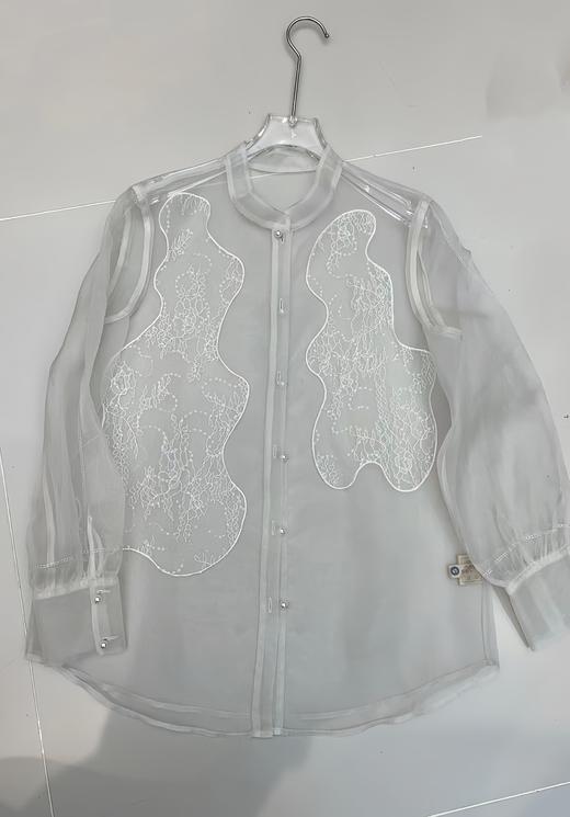 【门店同款】ENJOY春季国风珠片重工薄衫 161906671 商品图0