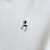 点此购买 哈吉斯夏季男士休闲小LOGO纯棉基础白色短袖T恤 bk 313578 商品缩略图8