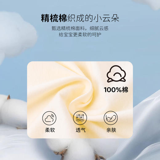 贝贝怡2025夏季男童短袖肩开连体衣ZB2EL001 商品图8