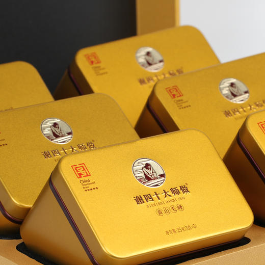 老谢家茶 黄山毛峰 谢四十大师做礼盒 150g 商品图2