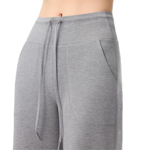 【大牌专柜品质】【裸感莫代尔云朵裤】春季女装新款高腰抽绳阔腿裤 复古修身显瘦休闲裤 商品图3