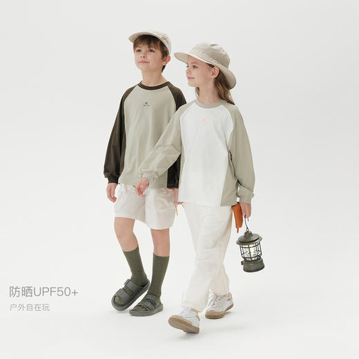 【速干】马克珍妮男童轻量防晒T恤 儿童上衣2025年春装新款250096 商品图2