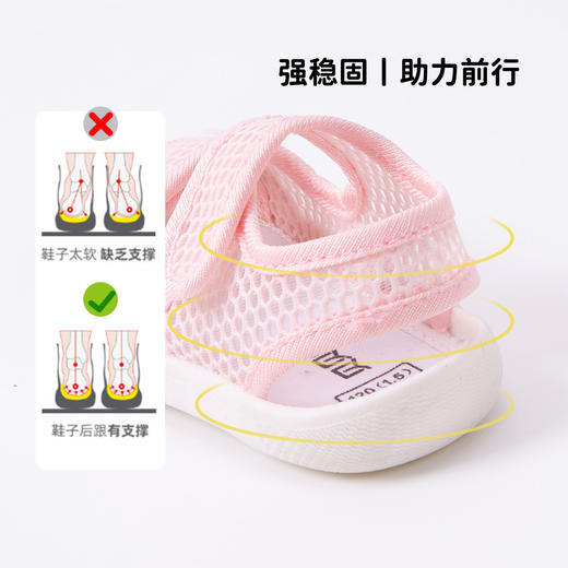 贝贝怡2025年男女学步鞋宝宝鞋 商品图5