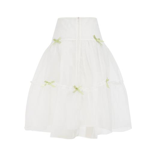 【2件9折】【Petit Bari】X KSIDE LIU 立体压褶蝴蝶结半身裙 精致时尚 商品图3