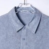 6589011夏季高级感新款韩版纯色纽扣翻领短袖衬衫休闲百搭宽松衬衣 商品缩略图2
