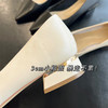 ROW家原版开模真皮女鞋浅口尖头粗方跟单鞋通勤小皮鞋 商品缩略图12