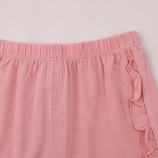 棉果果夏季女童家居服防蚊5A抗菌莫代尔中裤M221202425251 商品图1