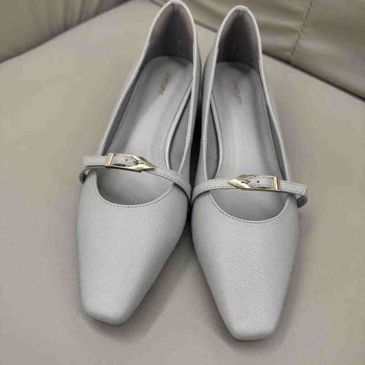 顺丰包邮14338洛诗琳春夏必入尖头一字带玛丽珍矮跟单鞋3287 商品图0