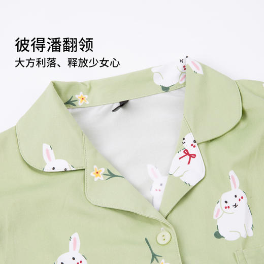 贝贝怡【便携哺乳可调腰孕月子服】25春夏新款孕产妇家居服透气月子服ZB1EY002 商品图3
