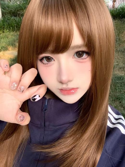 【半年抛大直径】Lulualice-可可脆-14.5mm【半年抛 0-1000度 有525/575】 商品图4