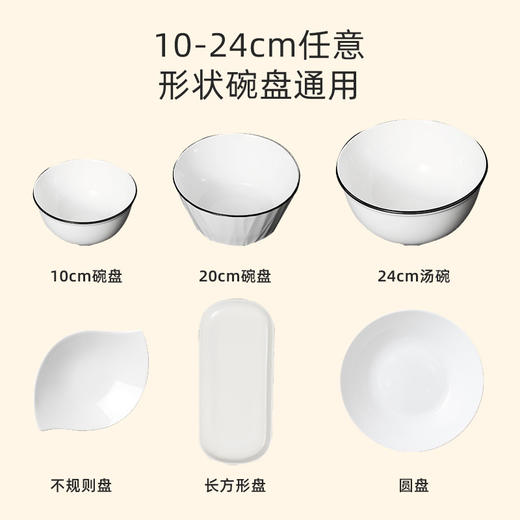 「19.9到手6大袋！单袋100只」加大一次性保鲜膜套 加厚保鲜罩厨房用品冰箱松紧口食品保鲜膜套 商品图1
