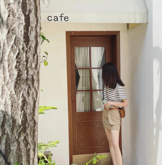 男女同款外贸单圣罗兰天然麻棉籽本木棉海魂条纹T恤 商品图8