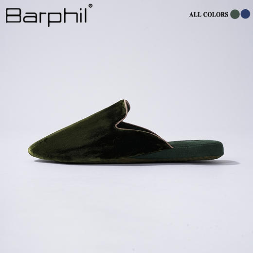 Barphil室内家居拖鞋女2025新款真丝透气包头凉拖防滑静音新中式3036 商品图1