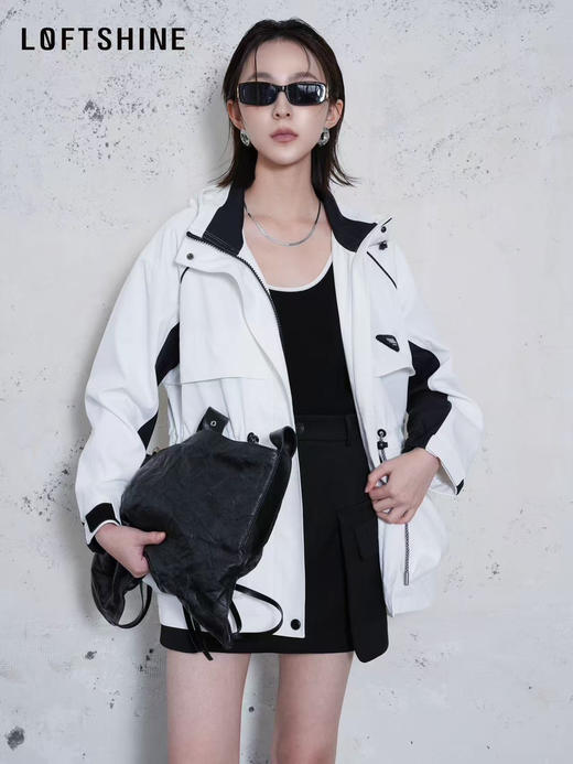 珞炫/LOFTSHINE白色夹克 商品图3