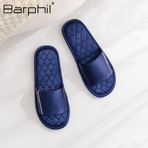 Barphil拖鞋室内家居女士春夏新款时尚木地板情侣一对凉拖高级感7023 商品图5
