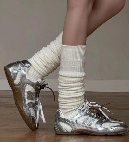 纯元渠道  miu银色运动鞋  合作款运动鞋 NB联名复古休闲鞋 商品图1