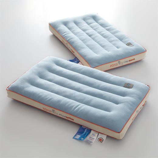 自然醒四季零压透气枕柔软低枕头护颈椎助睡眠单双人扁平薄枕家用专用枕芯学生宿舍矮枕XK 商品图3