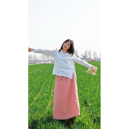 【抖音专属】新中式衬衣（25710138玉环-结缘款） 商品图2