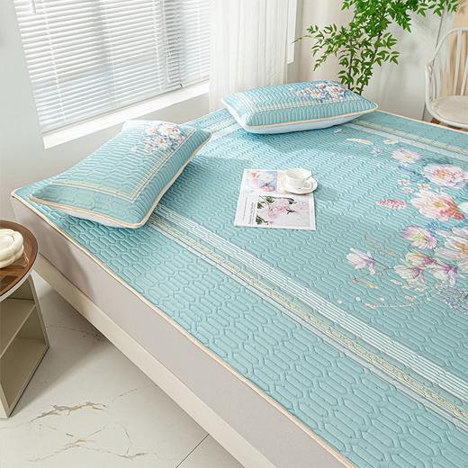 【舒适清凉】0.6厚乳胶凉席 套装 带2只枕套 商品图1