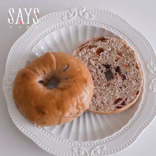 玫瑰酱蔓越莓贝果 商品图1