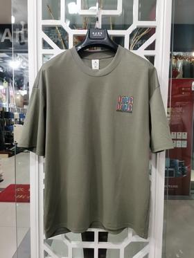 6806军绿体恤