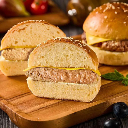 潮香村安格斯牛肉芝士汉堡175g 商品图1