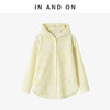 IN AND ON 初见 100%棉盐缩泡泡绉条纹连帽衬衫 55170 商品缩略图2