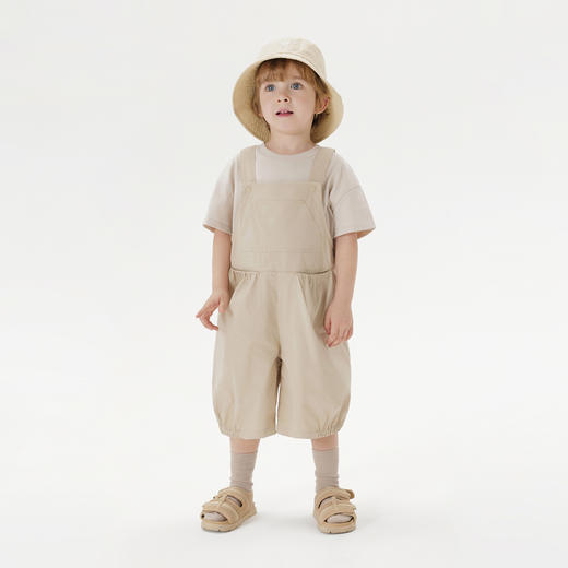 【柔软匹马棉】马克珍妮男女童背带灯笼裤宝宝裤子夏装新款550677 商品图1