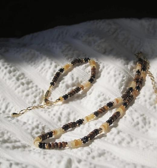 明星同款  天然虎眼石系列  项链/手链  五一出游氛围感神器 商品图1