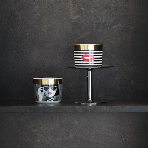 波普系列 RESONG日诵家居 陶瓷茶杯手工描金满金礼品 商品图6