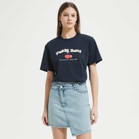 【2件9折】【Petit Bari】设计师款 樱桃印花女士 潮流短T 网球穿搭