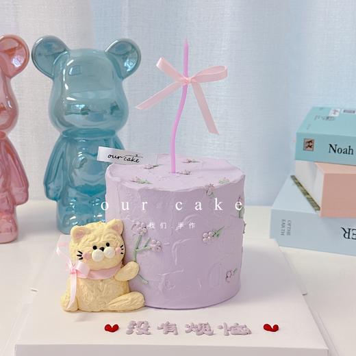 4英寸~韩系ins小花朵可爱卡通动物小蛋糕系列-低糖处理无添加 商品图1