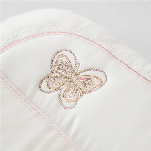 自然醒蚕丝蝴蝶立体枕头桑蚕丝莱赛尔枕头枕芯单人家用凉感护颈椎助睡眠XK 商品图14