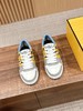 FENDI芬迪Match2025春夏系列皮革棉圆头系带低帮板鞋（HC） 商品缩略图2