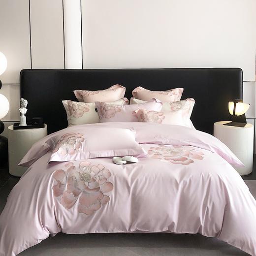 【安心好棉】全棉高支高密轻奢亲肤纯棉刺绣四件套小清新绣花床品 商品图4