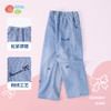 贝贝怡【轻薄软牛仔裤】25春夏新款女童牛仔长裤百搭运动休闲直筒长裤ZB1EK043 商品缩略图4