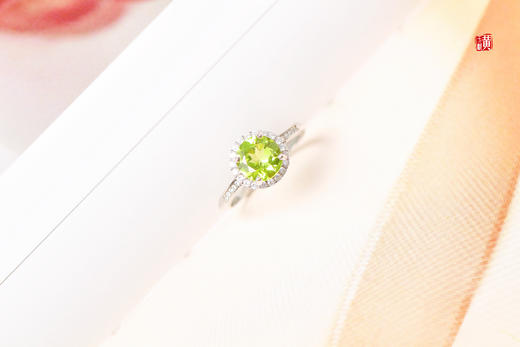【昭蘅】橄榄石戒指 商品图1