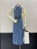 【门店同款】ENJOY夏季“都市漫游”重工钉钻挂脖裙 162263612 商品缩略图0