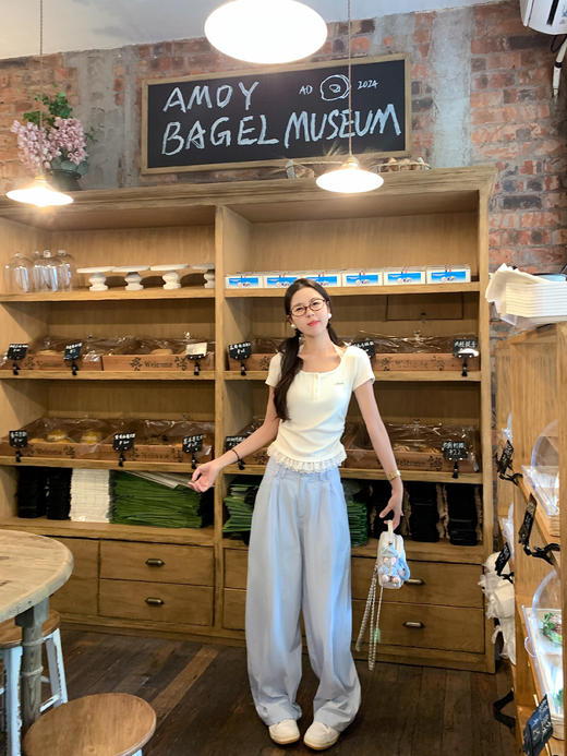 【169元任选2件】最后一波现货！2色慵懒阔腿休闲裤 商品图7