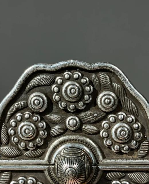 藏银錾宝相花纹服饰扣环，顺丰包邮 商品图5