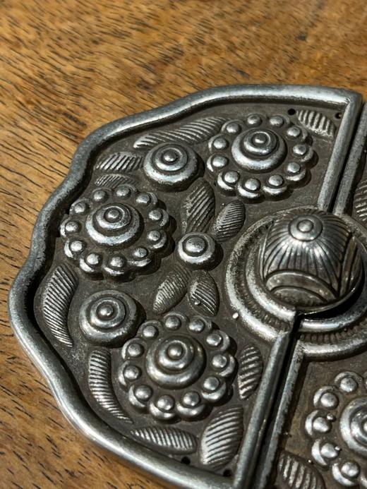 藏银錾宝相花纹服饰扣环，顺丰包邮 商品图8